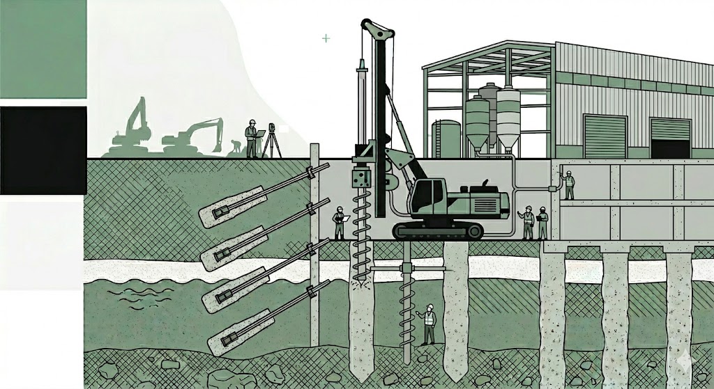 10 Metre Derinlikte Ankrajlı İksa Tasarımı ve Yazılım Doğrulaması