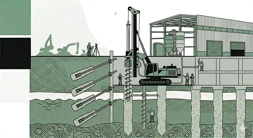 Anchored Shoring Design and Software Validation at 10-Meter Depth
