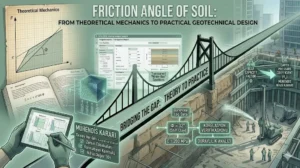 Friction Angle of Soil: From Theoretical Mechanics to Practical Geotechnical Design