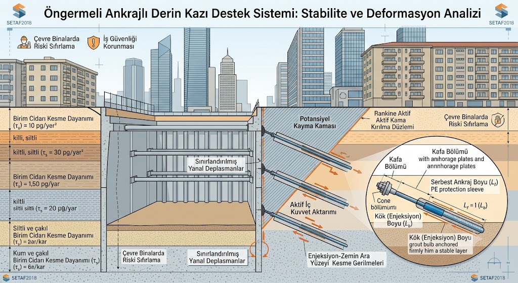 Öngermeli Ankraj Hesabı Nasıl Yapılır