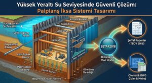 Palplanş İksa Sistemi Tasarımı