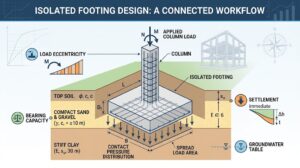 Isolated Footing design