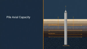 Pile Axial Capacity: Alpha, Beta and Lambda Methods + Group Efficiency